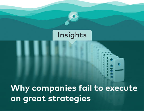 Why companies fail to execute on great strategies