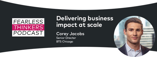 Delivering business impact at scale