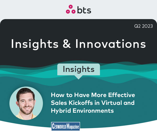 How to Have More Effective Sales Kickoffs in Virtual and Hybrid Environments